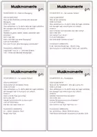 Vorschau - Arbeitsblätter - Musik-Momente - Ritual für den Musikunterricht (Kartei, Aufwärmen) - Seite 3