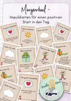 Vorschau - Spiele - Morgenritual -Impulskarten für einen guten Start in den Morgen - Deckblatt