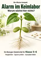 Vorschau - Arbeitsblätter - Keimung: Alarm im Keimlabor – Biologie-Detektivfall Klasse 5/6 - Deckblatt