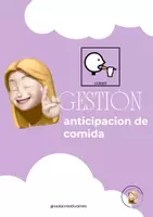 Vista previa - Refuerzo / NEE / Materiales de apoyo - ANTICIPACIÓN A LA HORA DE LAS COMIDAS - Portada