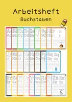 Vorschau - Arbeitsblätter - Arbeitsheft Buchstaben A-Z | Großbuchstaben Kleinbuchstaben - Deckblatt