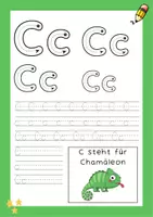 Vorschau - Arbeitsblätter - Arbeitsheft Buchstaben A-Z | Großbuchstaben Kleinbuchstaben - Seite 3