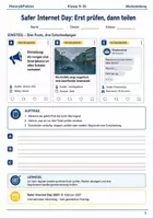 Vorschau - Arbeitsblätter - Aktionstage Jahresplanung Bundle Klasse 9–10 - Seite 1