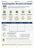Vorschau - Arbeitsblätter - DACH-Jahreskalender Projekt Klasse 9–10 - Seite 3