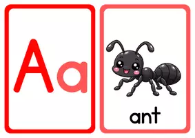 Vista previa - Unidades / Secuencias / Situaciones de Aprendizaje - English Alphabet A-Z | Animal Flashcards - Portada