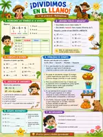 Vista previa - Hojas de trabajo - Ficha de Divisiones - 3.º Primaria - página 1