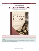 Vorschau - Stundenentwürfe - Literatur um 1800: Sturm und Drang – moderne Unterrichtssequenz Oberstufe | 5 Stunden + Klausur + EWH - Seite 1