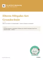 Vorschau - Arbeitsblätter - Elternarbeit Grundschule: Schrittplan & Postmappe - Deckblatt
