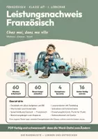 Vorschau - Klassenarbeiten - Klassenarbeit Französisch 6/7: Chez moi - Deckblatt