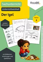 Vorschau - Arbeitsblätter - Materialsammlung: Der Igel - Deckblatt