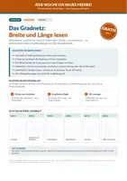 Vorschau - Arbeitsblätter - Das Gradnetz: Breite und Länge lesen - Deckblatt