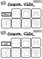 Vista previa - Juegos / Gamificación - School Fair - Reto de lógica en inglés | 1.º ESO - página 3