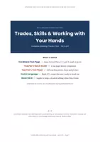 Προεπισκόπηση - Εργασία τάξης/τεστ - IELTS Speaking Practice Trades, Skills, Working with Hands - Εξώφυλλο