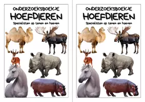 Voorbeeld - Onderzoeksboekje - Hoefdieren - Biologie - Pagina 2