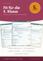 Vorschau - Arbeitsblätter - Fit für die 5. Klasse Wiederholungsheft Paket - Seite 1