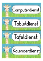 Vorschau - Präsentationen/Tafelbilder - Giraffenklasse Klassendienste - Seite 3