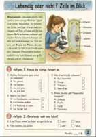Vorschau - Arbeitsblätter - Biologie-Quiz Klasse 5-6: Tiere, Pflanzen und Mensch wiederholen - Seite 1