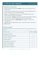 Vorschau - Arbeitsblätter - Fit für die 5. Klasse Mathematik Wiederholungsheft - Seite 3