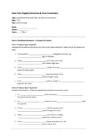 Vorschau - Klassenarbeiten - Class Test English 5: Grammar & Error Correction (Klasse 7/8) - Seite 1