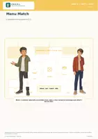Vorschau - Arbeitsblätter - ENGLIVA PLAY: Unit 9 · Eating out (MORE! 2, LP 2023) – Kartenspiel / Sprechen - Deckblatt