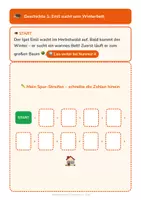 Vorschau - Arbeitsblätter - Herbst- Lesespuren- Paket für die Grundschule - Seite 2