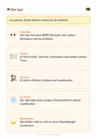 Vorschau - Arbeitsblätter - Herbst- Tier- Werkstatt für die Grundschule - Seite 2