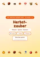 Vorschau - Arbeitsblätter - Herbstzauber Spielebox für die Grundschule - Deckblatt