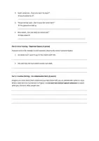 Vorschau - Klassenarbeiten - Class Test English 7: Indirect Speech & Creative Writing (Klasse 7/8) - Seite 2