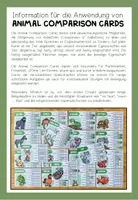 Vorschau - Spiele - COMPARISON OF ADJECTIVES - Animal Comparison Cards - Seite 1