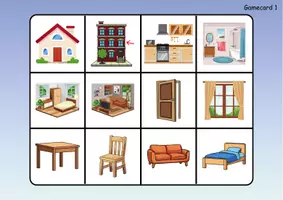 Vorschau - Spiele - Materialpaket - Nichtleser / Non-Reader - At home / Living / Furniture & Rooms - zu Hause / wohnen / Möbel & Räume - Englisch - Seite 2