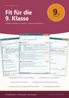 Vorschau - Arbeitsblätter - Fit für die 9. Klasse Wiederholungsheft Paket - Seite 1