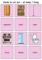 Vorschau - Spiele - Remember it! / Matching Pairs: At home / Living / Furniture & Rooms - zu Hause / wohnen / Möbel & Räume (Image-Image) - Englisch - Seite 3