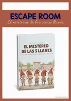 Vista previa - Juegos / Gamificación - ESCAPE ROOM. EL MISTERIO DE LAS 5 LLAVES - Portada