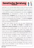 Vorschau - Arbeitsblätter - Genetische Beratung (Genetik/Ethik) - Gruppenpuzzle - Seite 2