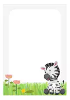 Vorschau - Mal- und Bastelvorlagen - Zebraklasse 1. Klasse Abschied - Seite 2