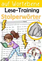 Vorschau - Arbeitsblätter - Lesetraining - Stolperwörter auf Wortebene - Welches Wort passt nicht? mit Lösungen & Blanko - Deckblatt