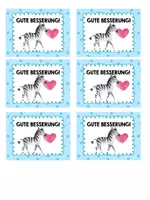 Vorschau - Bildkarten - Krankenmappe - Zebraklasse - Seite 3