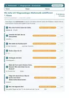 Vorschau - Arbeitsblätter - Mathematik 1 zieldifferent - Förderschule Lernen & Inklusion - Seite 2