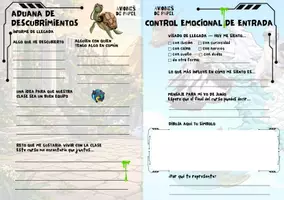 Vista previa - Hojas de trabajo - Pasaporte de aventuras | Dinámica de inicio de curso - página 3
