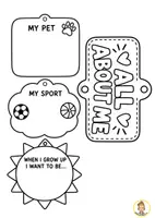 anteprima - Materiale per pittura e bricolage - All About Me Mobile Craft - Pagina 3