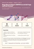 Vorschau - Stundenentwürfe - Vom Gen zum Merkmal 15 · Eingreifen ins Erbgut: CRISPR/Cas und die Frage nach den Grenzen - Deckblatt