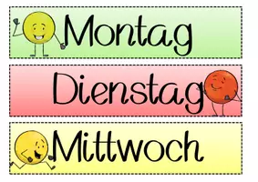 Vorschau - Präsentationen/Tafelbilder - Kalender - Klassenzimmer - Dauerkalender - Seite 1