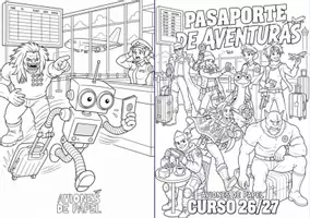 Vista previa - Unidades / Secuencias / Situaciones de Aprendizaje - Pasaporte de inicio de curso | Dinámica de presentación - página 1