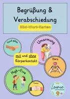 Vorschau - Bildkarten - Begrüßungs- und Verabschiedungskarten - Deckblatt