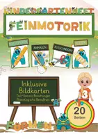Aperçu - Feuilles d'exercices - Cahier motricité fine maternelle dès 3 ans - Page de couverture