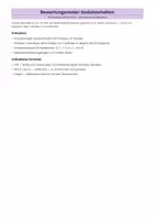 Vorschau - Klassenarbeiten - SOZIALVERHALTEN I Fix & Fertig Korrekturhilfen I Kriterien, Checkliste, Notenschlüssel, Selbstreflexion I Klasse 3/4 I Editierbar - Seite 2