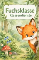 Vorschau - Poster - Fuchsklasse - Klassendienste- Schilder & Dienstkärtchen - Deckblatt