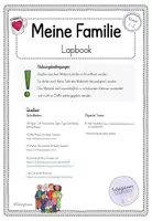Vorschau - Arbeitsblätter - Familie: Lapbook - Ich und meine Familie (+ Haushalt) - Seite 1