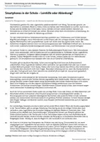 Vorschau - Arbeitsblätter - Klausur zur Prüfungsvorbereitung Hauptschulabschluss – Textverständnis & Sprachgebrauch / Deutschprüfung / Abschlussprüfung - Seite 2
