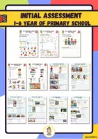 Vista previa - Evaluación - INITIAL ASSESSMENT ENGLISH (1-6 year of Primary School) - Portada